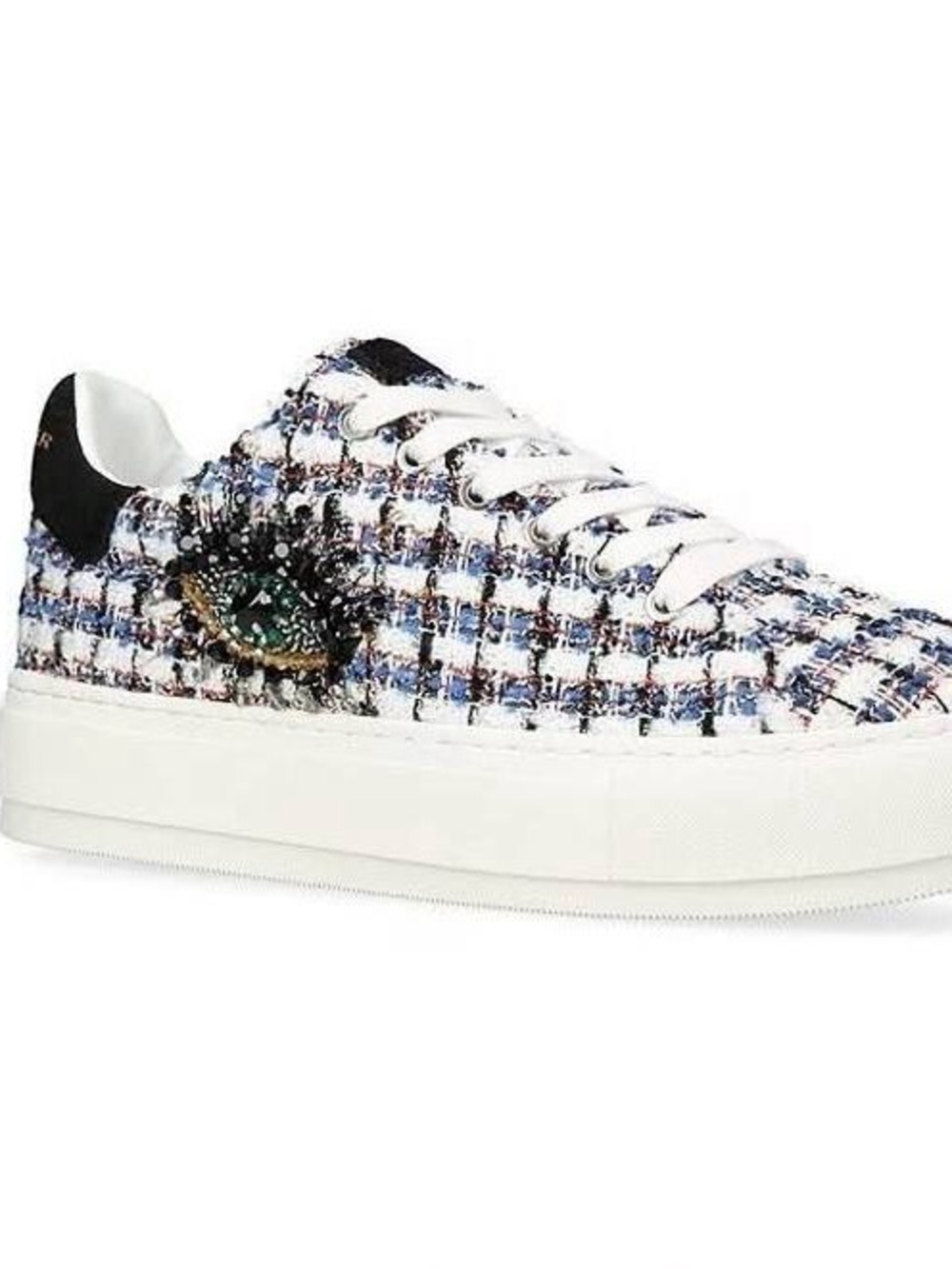 Kurt Geiger Laney Eye Tweed Sneaker